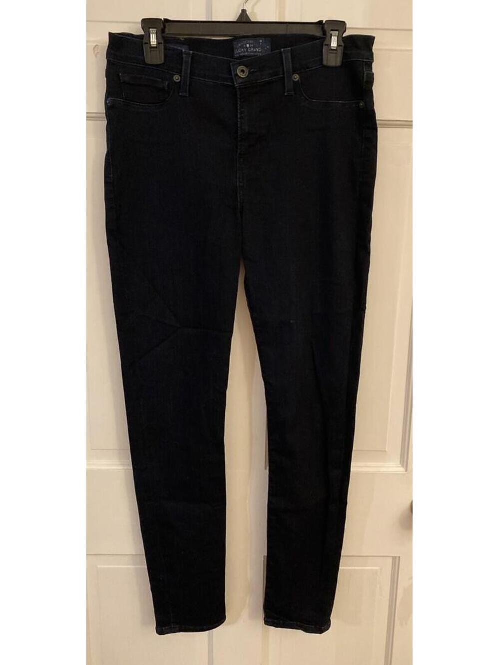 Lucky Brand Brooke Dark Wash Blue Legging Jeans Women's 12